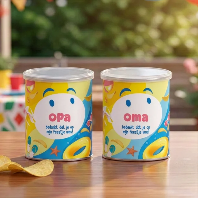 Een feestje wordt nóg leuker met een persoonlijke touch 🎉
We maakten deze gepersonaliseerde wikkels voor chips. Je plakt ze gewoon over de bestaande verpakking heen en voilà: een uniek ontwerp voor jouw feestje! 🥳
#Drukwerk #Verpakking #Gepersonalisserd #weloveprint